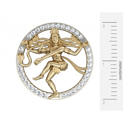 Nataraj Bracelet in Gold